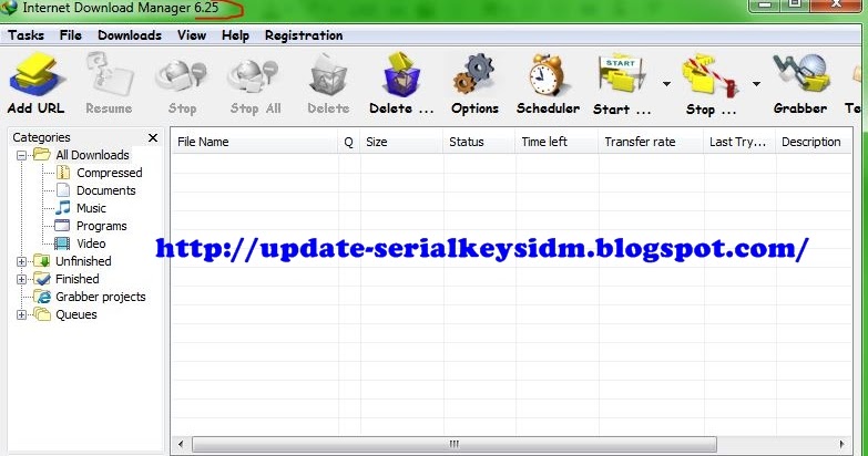 List of idm serial key
